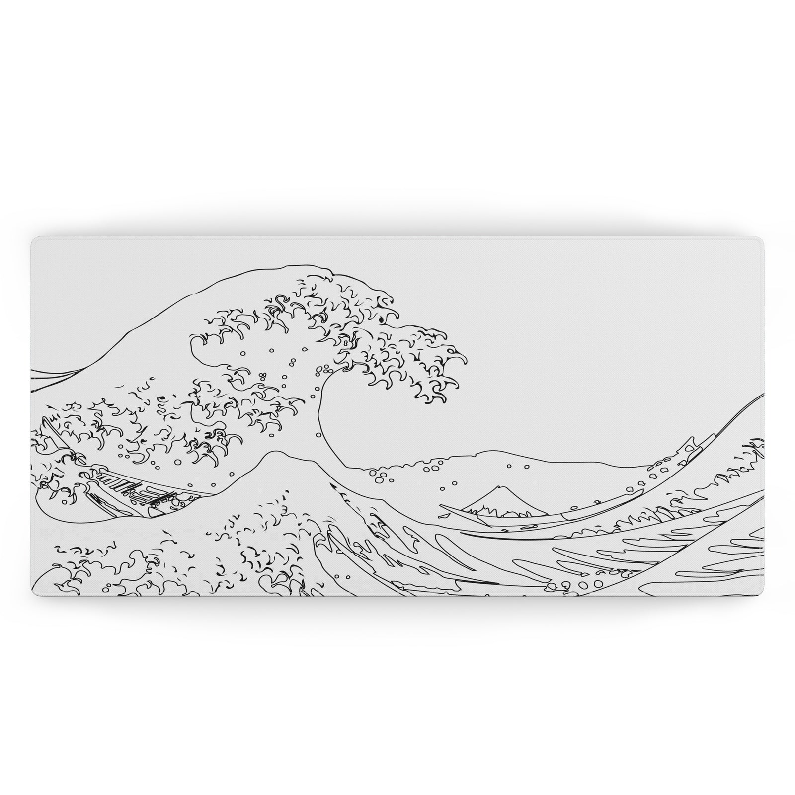 Great Wave White | Mousepad