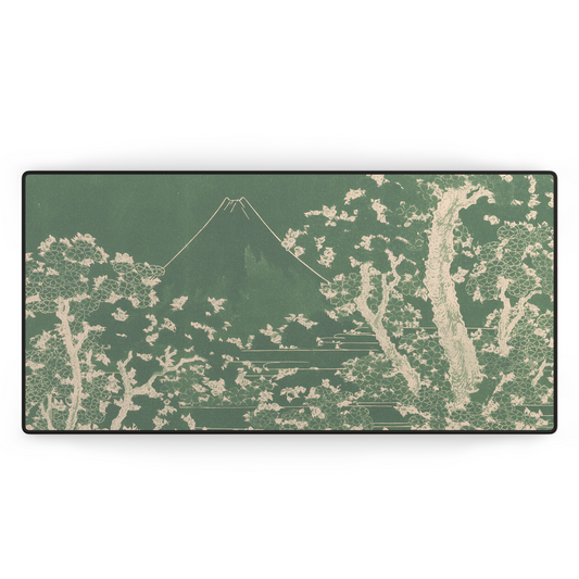 Mount Fuji Green | Mousepad