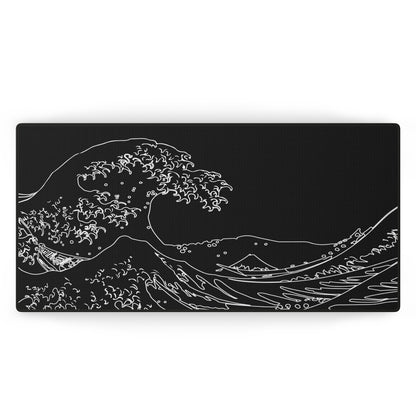 Great Wave Black | Mousepad